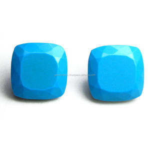 Natural Arizona turquesa hecho a mano corte piedras preciosas redondo ovalado Multi forma pulido cabujón azul turquesa facetado corte piedra preciosa - Product Image 3