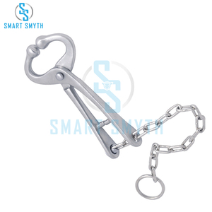 ตัวยึดวัวพร้อมคีมหนีบโซ่,ที่ใส่กระทิงเครื่องมือสัตวแพทย์ - Product Image 4