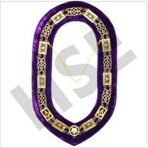 Collier maille, accessoire de mode, existe en violet - Product Image 5