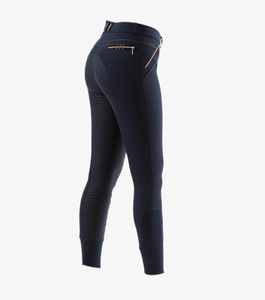 Vêtements d'équitation personnalisés, culottes d'équitation en silicone avec fermeture éclair sur le devant, Equitacion Laiders, jodhpurs d'équitation - Product Image 3