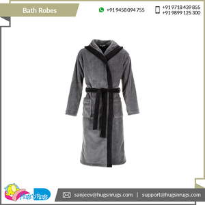 Venta al por mayor Cantidad Proveedor de Best Selling Multi Color Custom Logo 100% Cotton Zero Twist Albornoces para adultos .... - Product Image 5