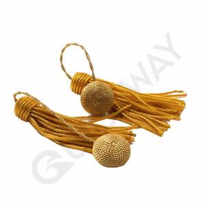 Venta al por mayor de la mejor borla de alambre de lingotes de oro OEM de alta calidad personalizada en Pakistán - Product Image 3