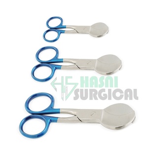 กรรไกรตัดสายสะดือเครื่องมือผ่าตัดทำจากสเตนเลส4ชิ้น - Product Image 4