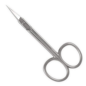Tijeras profesionales de acero inoxidable para uñas, tijeras de manicura afiladas y precisas para uñas de manos y pies con logotipo personalizado - Product Image 4