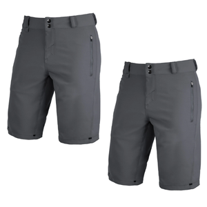Pantalones cortos MTB de verano para hombre de algodón personalizados de alta calidad, el mejor Stock, venta al por mayor, tela de malla de estilo informal sólido, no tejido teñido liso - Product Image 1