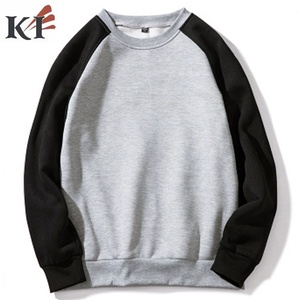 Custom Color <b>Men's</b> Winter Pullover <b>Sweatshirt</b> 100% Cotton Fleece 550g Solid Regular Fit O-Neck Lined Anti-shrink Front Logo - Product Image 4