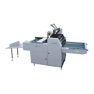 Yfmb-750 Semi Automatische Roll Laminator Single Side Power Persmachine