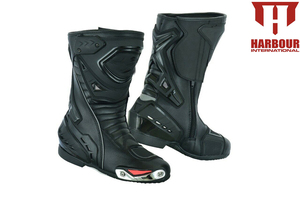 Bottes de course en cuir pour moto OEM, respirantes, coupe-vent, imperméables, ignifuges, grande taille, vêtements de sport unisexe, logo personnalisé - Product Image 6