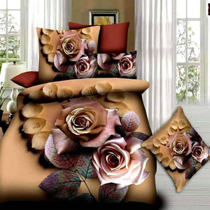 Bán Hot Custom Polyester Đẹp Telas Giường - Product Image 2