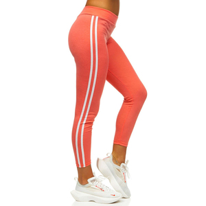 Leggings personnalisables en Spandex/Polyester respirants et antibactériens à taille haute pour hommes et femmes, idéaux pour la gym, l'entraînement et le yoga (vente en gros) - Product Image 3