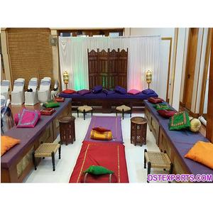 Accesorios de Decoración para el Hogar, Estilo Indio, Ligeros, Personalizables, para Celebraciones de Mehndi, Eventos de Haldi-Mehendi - Product Image 1