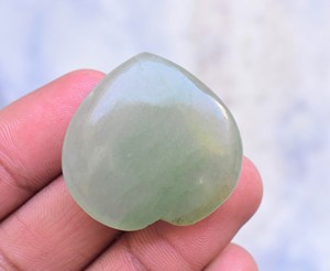 Colgante de corazón humano con forma de corazón, Aventurina verde Natural, cristal, venta al por mayor, regalo - Product Image 5