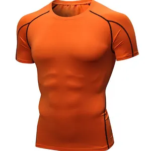 2023 Oem男士服装训练健身锻炼健身房运动服男士t恤肌肉跑步空白运动服男士t恤