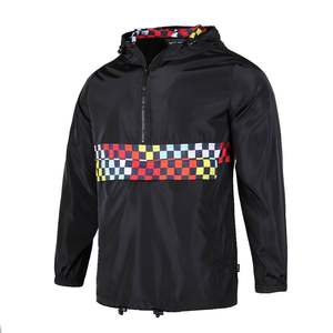 เสื้อกันลมกันน้ำน้ำหนักเบาของผู้ชายสำหรับฤดูใบไม้ร่วงซิปด้านหน้าเป็นมิตรกับสิ่งแวดล้อม - Product Image 2