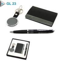 Set de Regalo Corporativo al por Mayor de Moda, Cuaderno de Cuero Genuino a Precio Económico para Promociones Empresariales, Regalos Ejecutivos de Agradecimiento