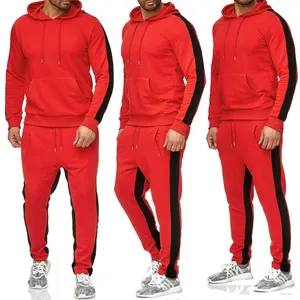 Yeni özel eşofman takımları koşu kıyafetleri erkekler için/erkek Polyester spor koşu kıyafetleri