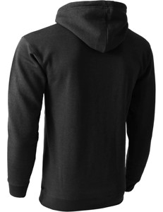 Sweatshirts à capuche et sweatshirts d'hiver en molleton à motif uni personnalisable Col à capuche en polyester/coton - Product Image 3