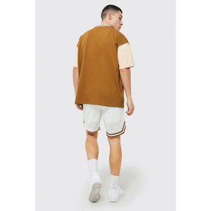 Trajes de verano de algodón orgánico para hombre, diseño personalizado, OEM ODM con personalización, multicolor - Product Image 2