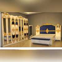Ensemble de meubles de chambre à coucher ROYAL de haute qualité, moderne, luxueux et économique avec 1 an de garantie personnalisable