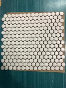 Azulejos de Mosaico de Porcelana para Interiores de Diseño Clásico - Ladrillo Refractario Resistente a los Ácidos, Antideslizante, Acabado Rústico Brillante y Mate - Product Image 4