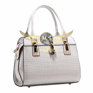 กระเป๋าสะพายคุณภาพดีที่สุดกระเป๋าหนังจระเข้ Pu,กระเป๋าแนววินเทจใบใหญ่สำหรับผู้หญิง - Product Image 3