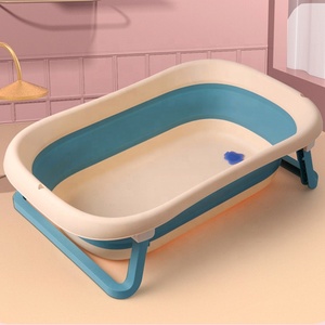 Multifuncional bebé plegable bañera para bebé niños portátil Boon plegable bañera - Product Image 4