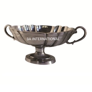 Bol de serveur enduit de poudre noire de fruits de forme ronde - Product Image 6