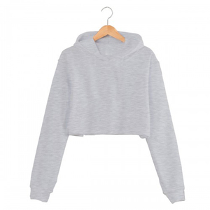 Sweat à capuche pour femme, sweat-shirt design personnalisé de haute qualité, haut court - Product Image 4