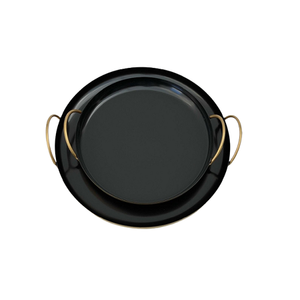 Juego de 2 Bandejas para Servir Alimentos de Diferentes Tamaños, Bandeja para Servir Aperitivos y Postres de Hierro de la Mejor Calidad al Mejor Precio - Product Image 1