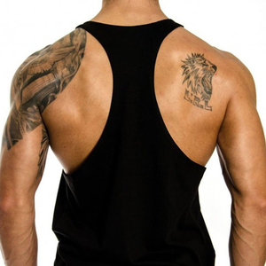 Impression de logo personnalisé FTF vêtements de sport antirétrécissement OEM ODM gilet sans manches derniers modèles de maillots pour hommes en gros - Product Image 6