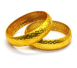 Luxury Women's <b>Gold</b>-Plated Brass <b>Bangles</b> Bracelets Fashionable Religious Design Classic Style for Wedding Parties - Product Image 6