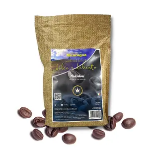 MOKABARイタリアンローストコーヒー豆最高品質100% アラビカスウィートニカラグア店用