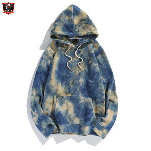 Sweat à capuche unisexe, tendance, streetwear, chaud, Vintage, Hip-hop, blanc, Tie-Dye - Product Image 3