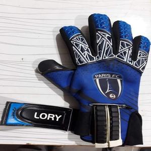 Gants de gardien de but de football en latex allemand 4 mm, professionnels, hautement personnalisés, respirants, toutes tailles, noirs - Product Image 3