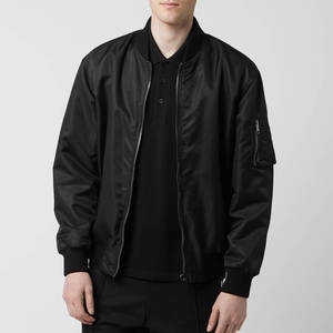 แจ็กเก็ตนักบินทิ้งระเบิดฤดูหนาวปกตั้งกระบวนการเคลือบ - Product Image 1