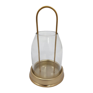 Portavelas de hierro de Venta caliente, cepillo superior plegable, latón, Color dorado, estilo moderno, portavelas y portavelas - Product Image 4