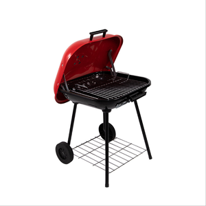 <span class=keywords><strong>Barbecue</strong></span> au charbon de bois carré de 18 pouces avec chariot, fabriqué en Chine - Product Image 1