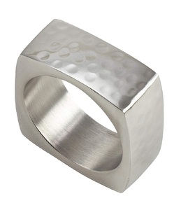 Anneau de serviette en métal martelé, élégant, fait à la main, anneau de serviette, meilleure vente, anneau de serviette abordable - Product Image 1
