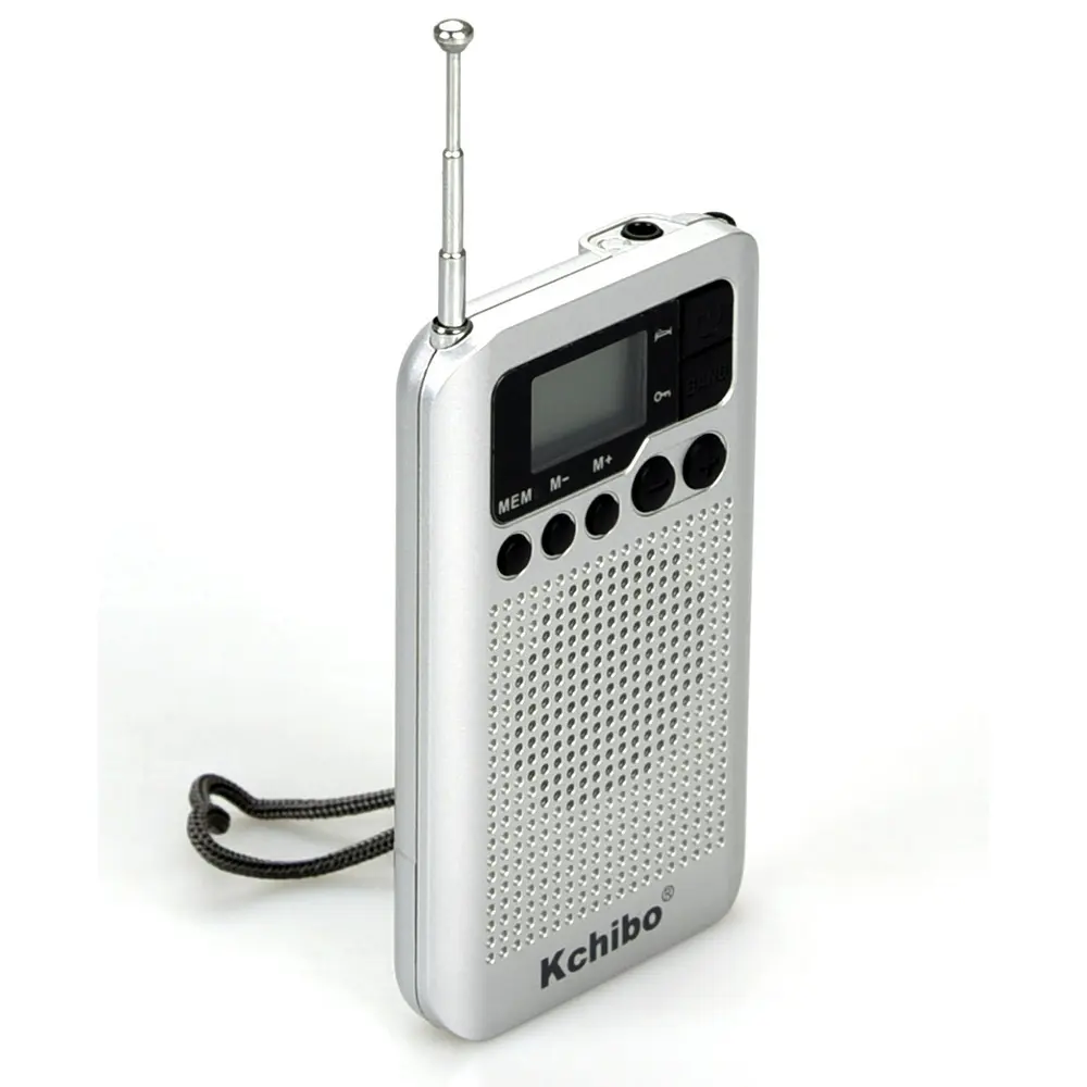 Kchibo, China, venta al por mayor, am, radio fm, reloj despertador, receptor de radio digital portátil