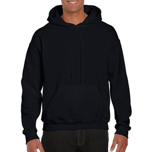 Sudadera con capucha gris Plain Solid Pullover Hoodie Loose Fit - Product Image 3