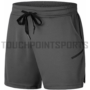 กางเกงออกกำลังกายขาสั้นสำหรับผู้ชาย,กางเกงขาสั้นใส่วิ่งทำจากผ้าฝ้ายสั่งได้ - Product Image 5