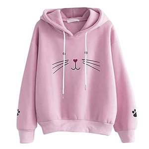 Sudadera lisa con capucha para mujer, ropa para Parte Superior Femenina, de alta calidad, venta al por mayor - Product Image 1