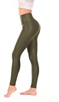 Pantalon épais en velours PU pour femmes, legging chaud, épais, taille haute, en cuir PU, couleur unie, pour adultes, noir, de bonne qualité, tendance