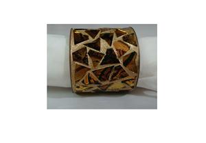 Anillos de servilletas de mosaico de vidrio a granel, diseño de moda a la moda, fabricante indio y exportación, nuevo diseño personalizado - Product Image 3