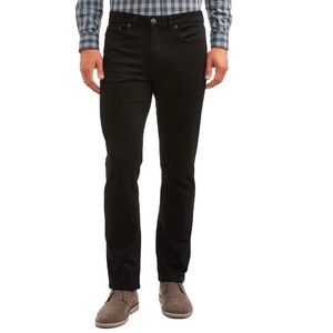 Pantalones chinos de sarga de algodón OEM de cintura alta para hombre, pantalones ajustados regulares de Color caqui desgastados, lavado oscuro, estilo deportivo táctico informal - Product Image 2