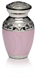 Urna de cremación metálica clásica moderna para cenizas conmemorativas para adultos, recuerdo de funerales recién llegado para servicios funerarios - Product Image 5