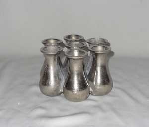 Hot Aluminum Nickel Plated Bunch of <b>Small</b> Flower <b>Vases</b> <b>Small</b> <b>Vases</b> Classic Style Mini Tabletop High Quality Unique Style <b>Vases</b> - Product Image 2