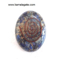 Vente en gros de bols en orgonite faits à la main avec pierres précieuses naturelles, Lapis Lazuli, 60 mm, en forme de dôme, pour la guérison par les cristaux, décoration intérieure, pierre semi-précieuse, mascotte
