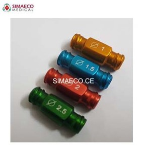 Ensemble de connecteurs Luer à Luer en acier inoxydable de 4 pièces Base manuelle d'instruments chirurgicaux - Product Image 1