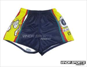 Pantalones cortos de rugby para hombre con impresión por sublimación completa personalizada Diseño transpirable del fabricante Sialkot - Product Image 6